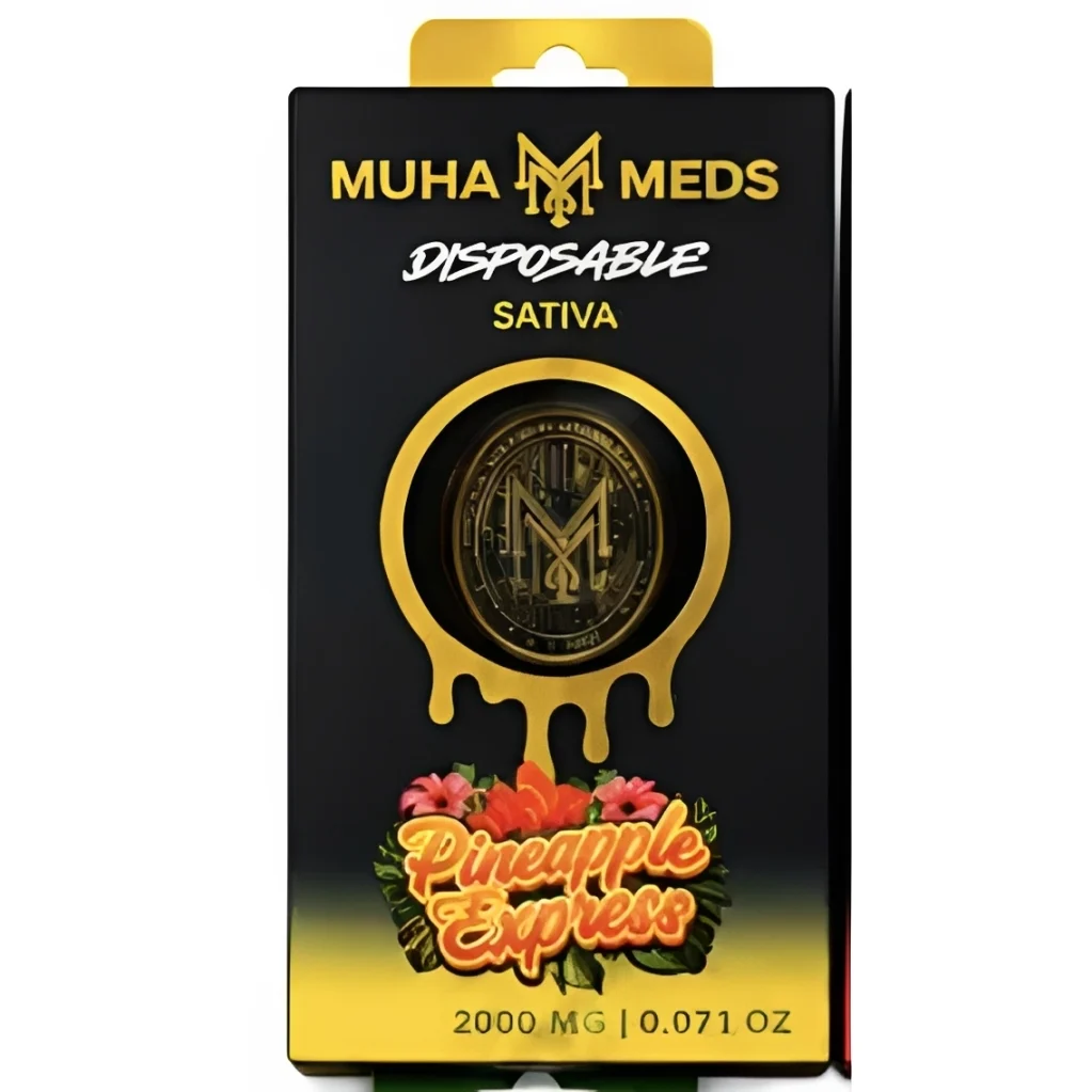 Muha Meds - 2000mg Vape Pen - Pineapple Express product image 3