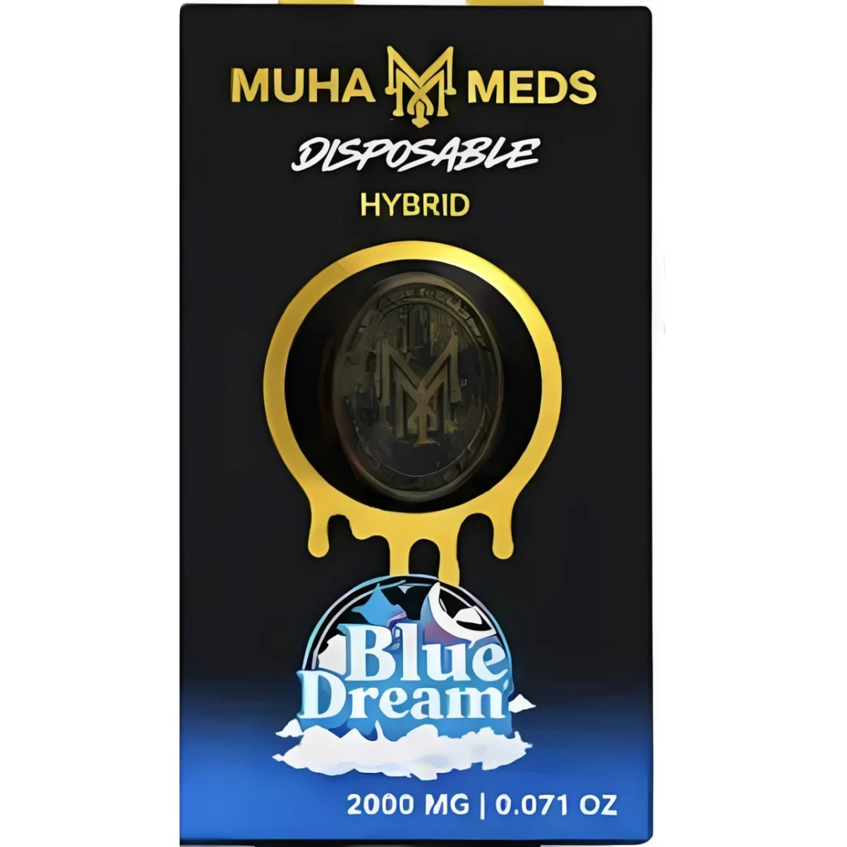 Muha Meds - 2000mg Vape Pen - Blue Dream product image 3