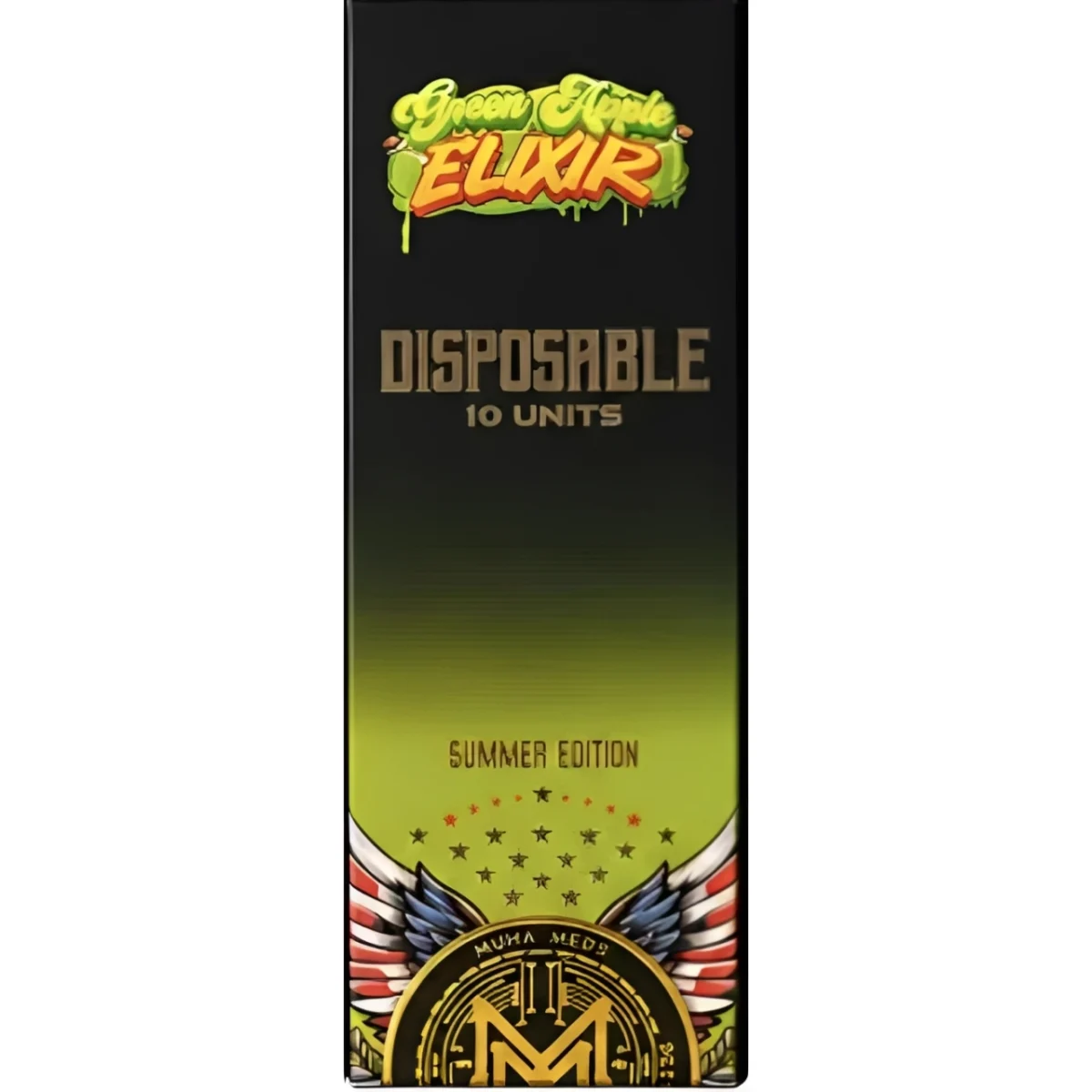Muha Meds - 2000mg Vape Pen - Green Apple Elixir product image 4