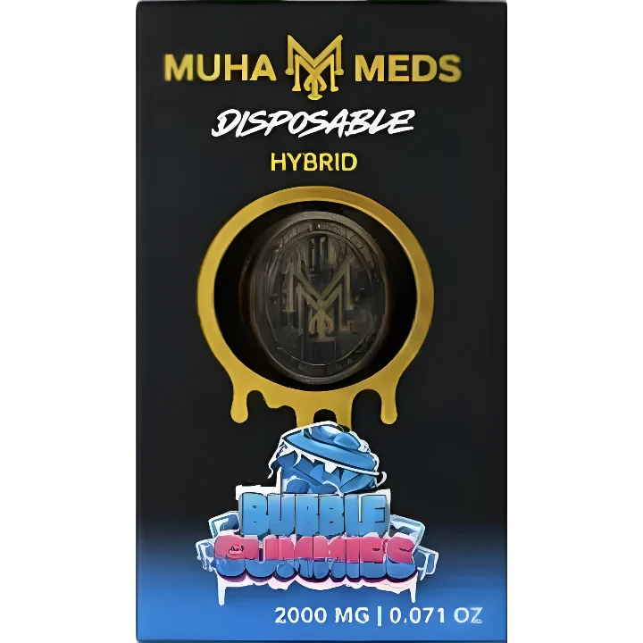 Muha Meds - 2000mg Vape Pen - Bubble Gummies product image 3