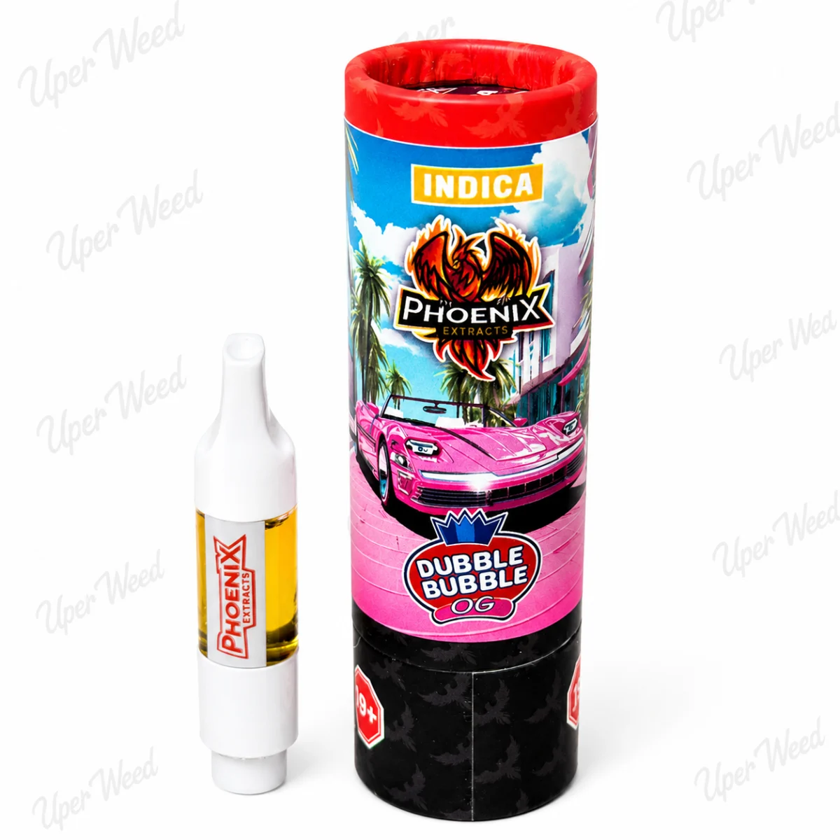 Phoenix Indica - Dubble Bubble OG 1g Live Resin Vape Cartridge product image 2