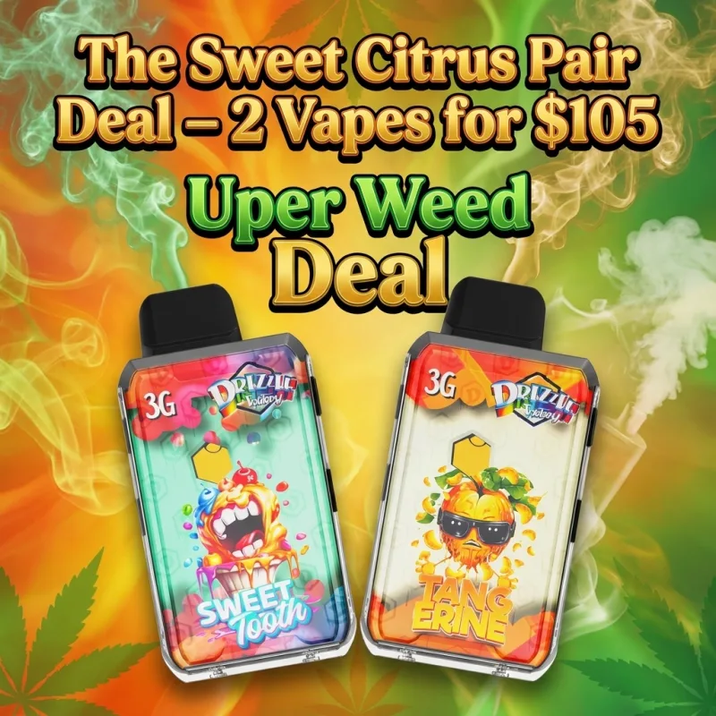 The Sweet Citrus Pair Deal – Two 3g Vapes for $105 product image 2