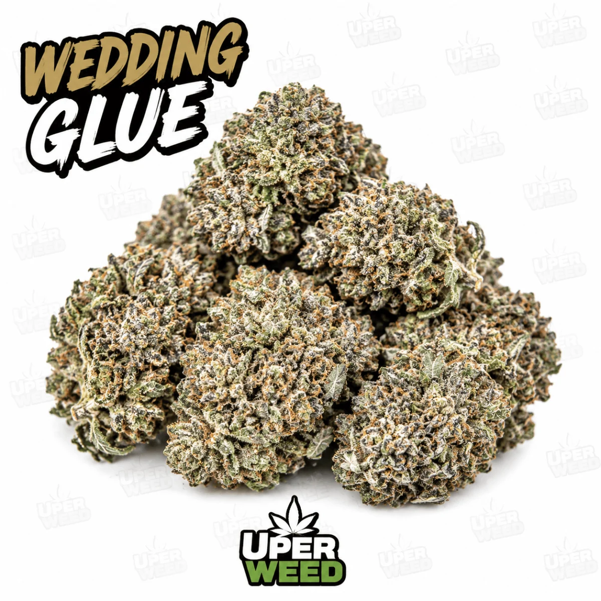 Wedding Glue indica flower, lab-tested cannabis with 31.9% THC from Uper Weed Wholesale 2