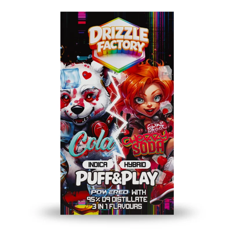 Drizzle Cola/Cherry Soda - Puff & Play 6g Vape