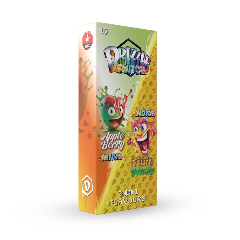 Drizzle Apple Berry/Fruit Punch 1g Switch Vape