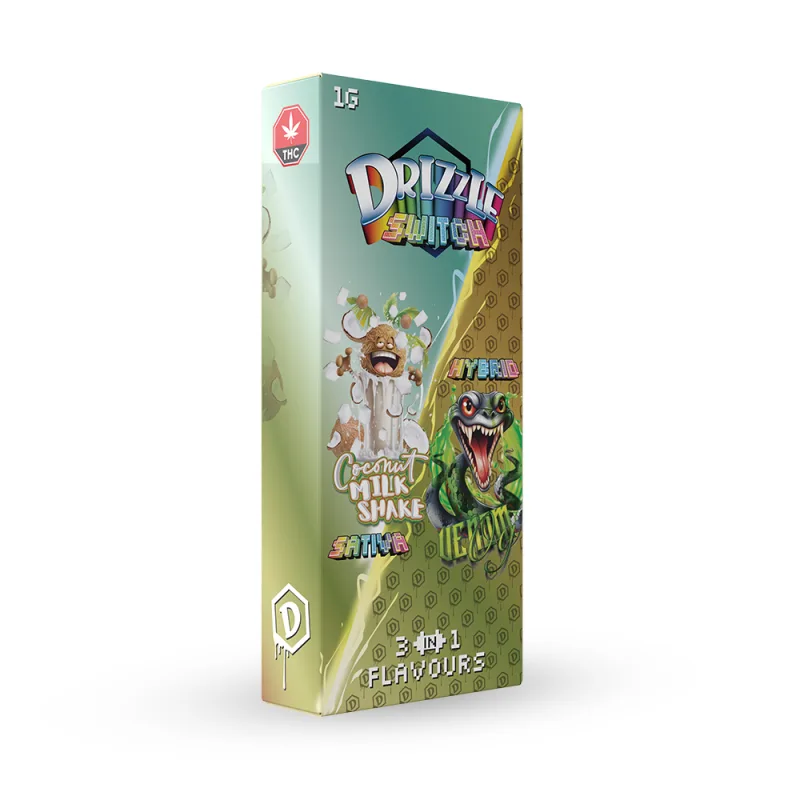 Drizzle Coconut Milkshake/Venom OG 1g Switch Vape