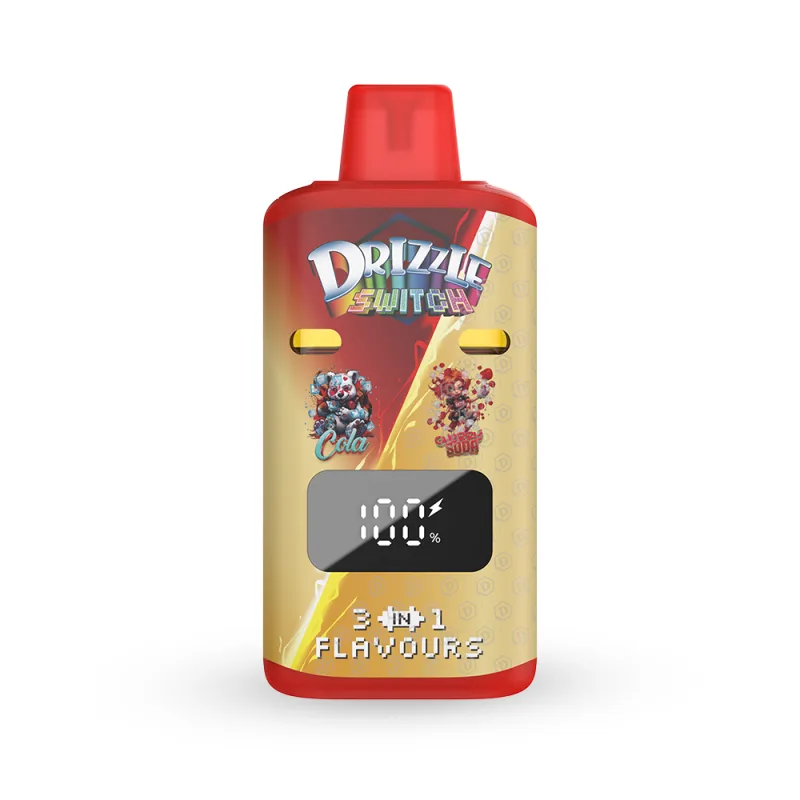 Cola and Cherry Soda 1g dual-chamber vape for a 510-thread battery 2