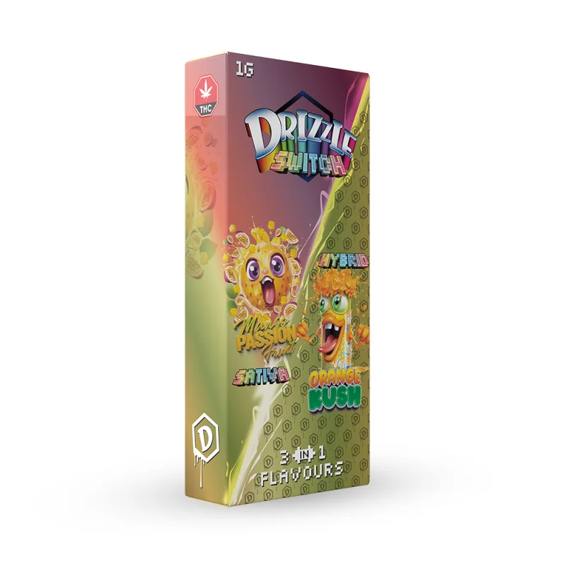 Drizzle Mango Passionfruit/Orange Kush 1g Switch Vape