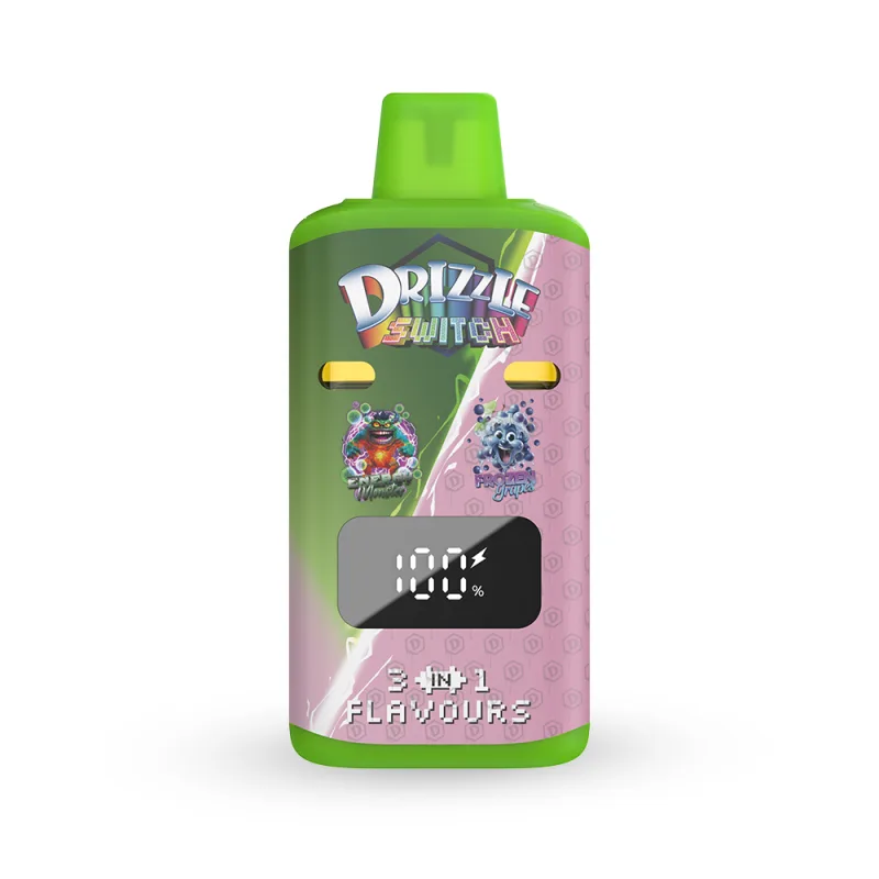 Energy Monster and Frozen Grapes 1g dual-chamber switch vape 2