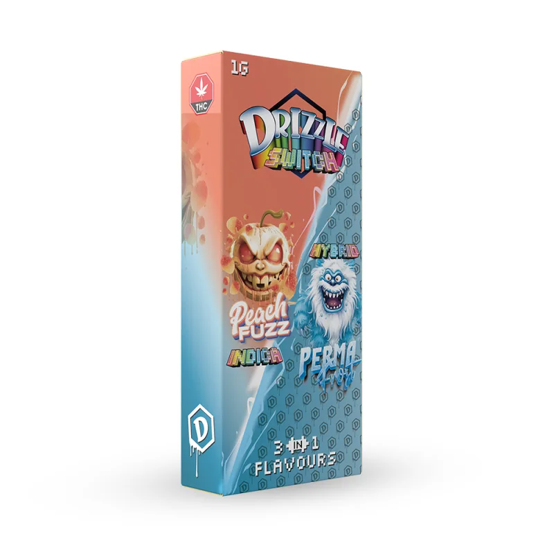 Drizzle Peach Fuzz/Perma Frost 1g Switch Vape