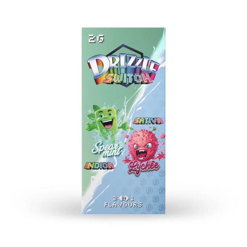 Drizzle Spearmint/Lychee 2g Switch Vape
