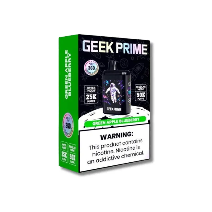 Black space-themed Geek Prime device with Regular 50K and Hyper 25K mode labels 6
